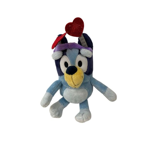 Bluey Plush 8" Valentine headband plush - Picture 1 of 8